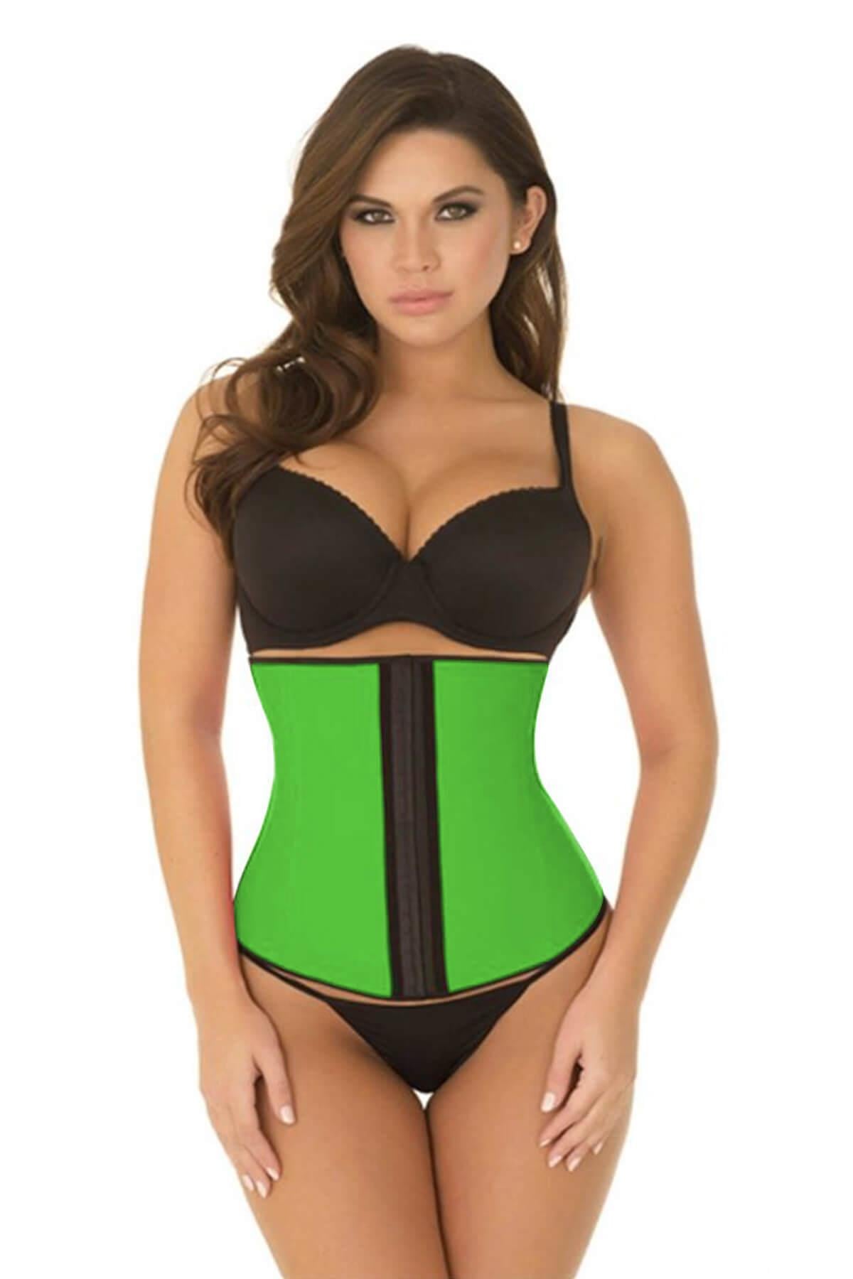 YEŞİL DesBerries 9161 Agraflı Bel Korse