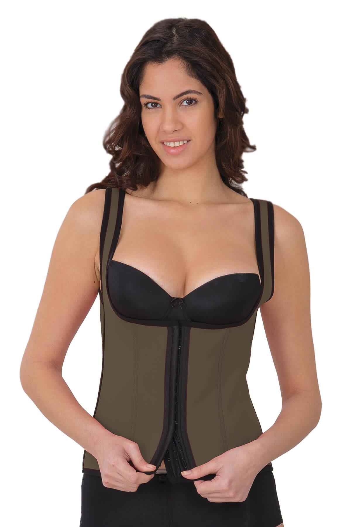 TEN DesBerries 9173 Agraflı Göğsü Açık Atlet Korse