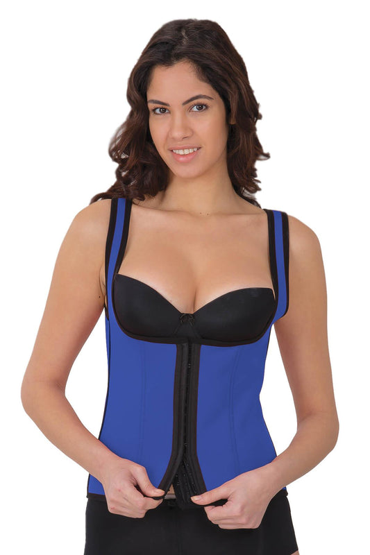 MAVİ 9173 Agraflı Göğsü Açık Atlet Korse