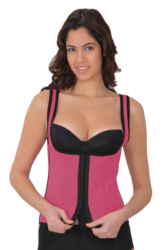 GÜL KURUSU 9173 Agraflı Göğsü Açık Atlet Korse