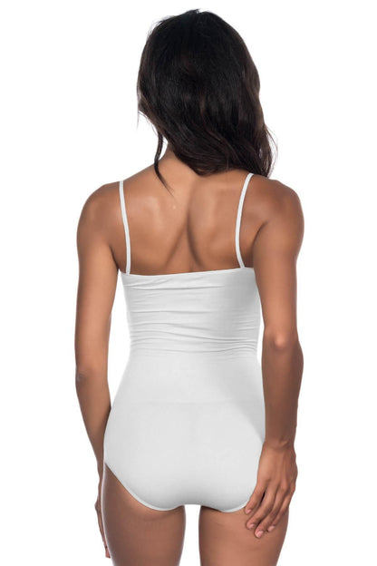 BEYAZ DesBerries 1923 Soft İp Askılı Çıtçıtlı Body