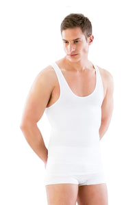 BEYAZ DesBerries E1002 U Yaka Erkek Korse Atlet