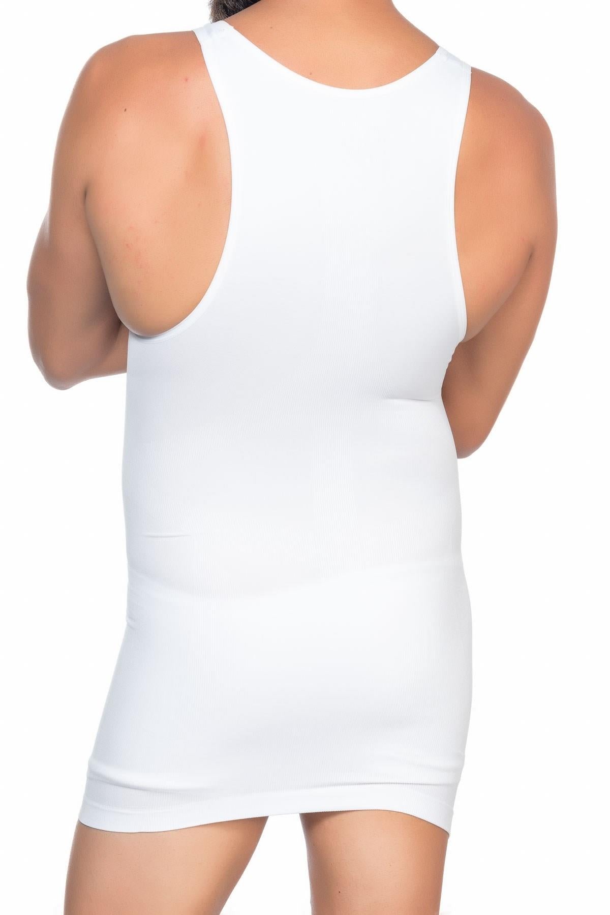 BEYAZ DesBerries E1002 U Yaka Erkek Korse Atlet