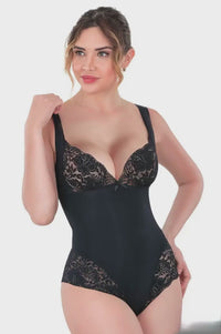 TEN DesBerries 2947 Dantelli Agraflı Body Korse